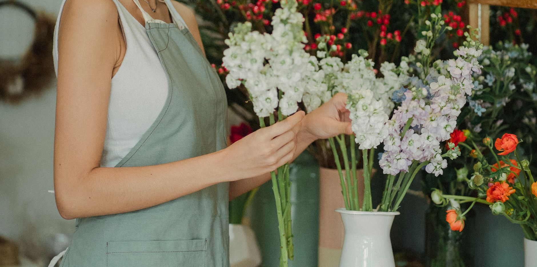 Fleuriste équipe à Poitiers